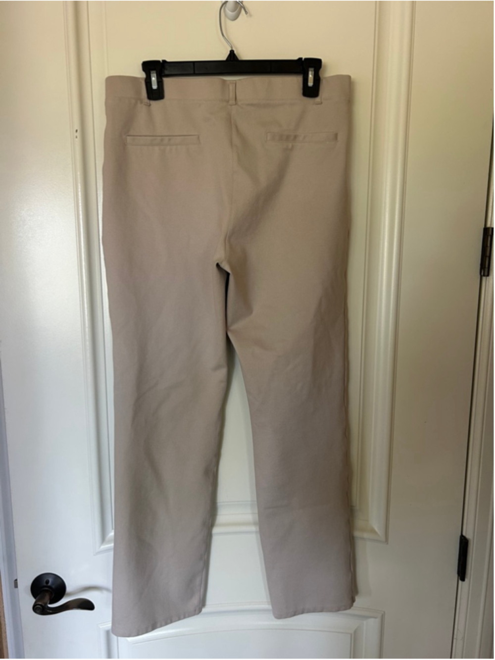 Women's Quince Ecru Ponce Straight Leg Pants M - Picture 11 of 16